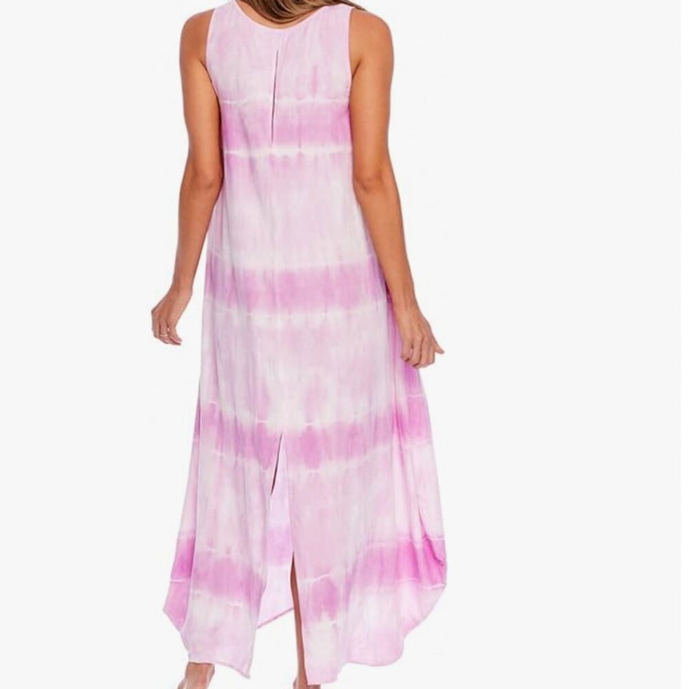 NWT MudPie Maxi Tie-Dye Dress - Picture 2 of 8